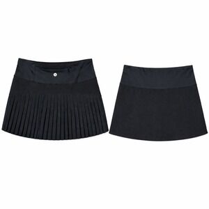 Baleaf Pleated Tennis Skort Black Athletic Golf Pickleball Size Large